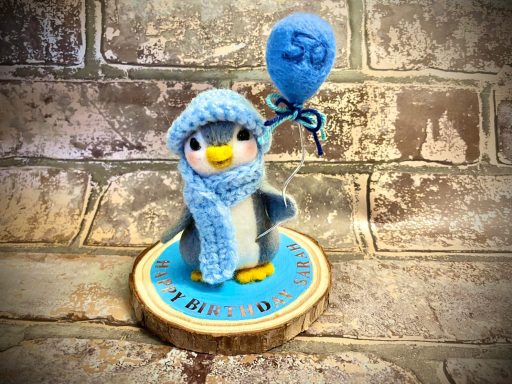 felted penguin