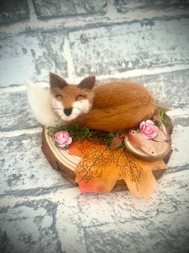 Sleeping fox